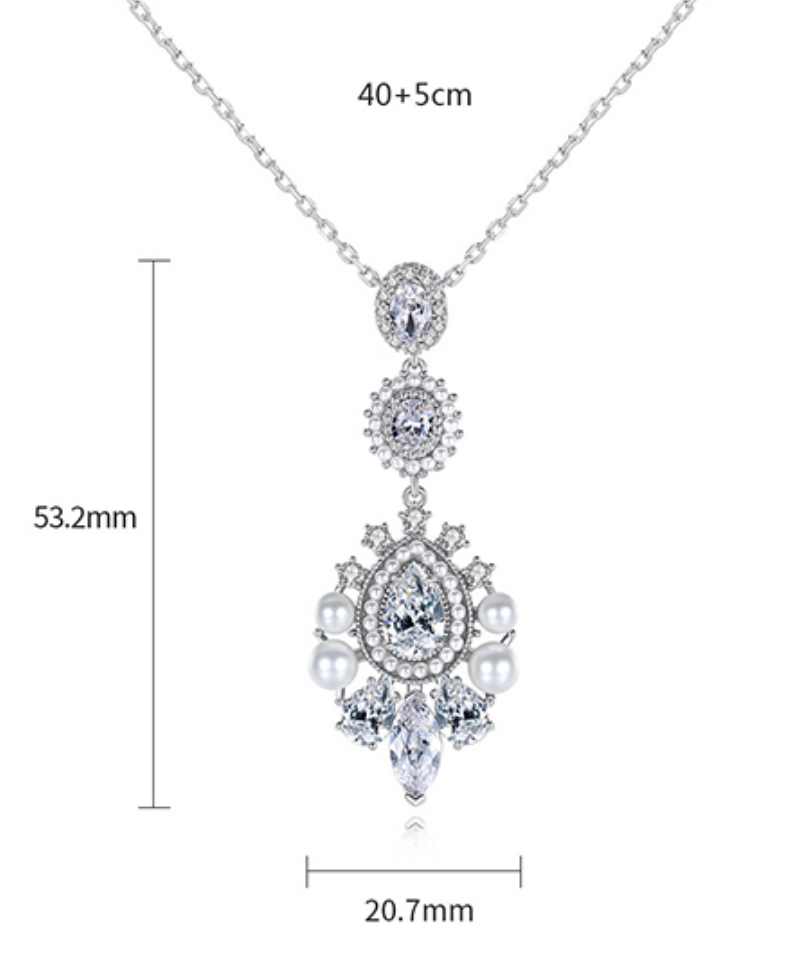 Three Tier Diamond Necklace